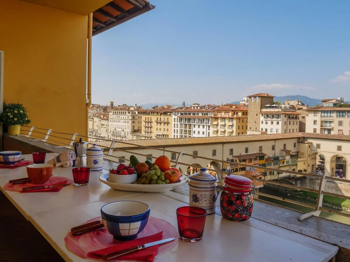 Ponte Vecchio Terrace Apartment Florence